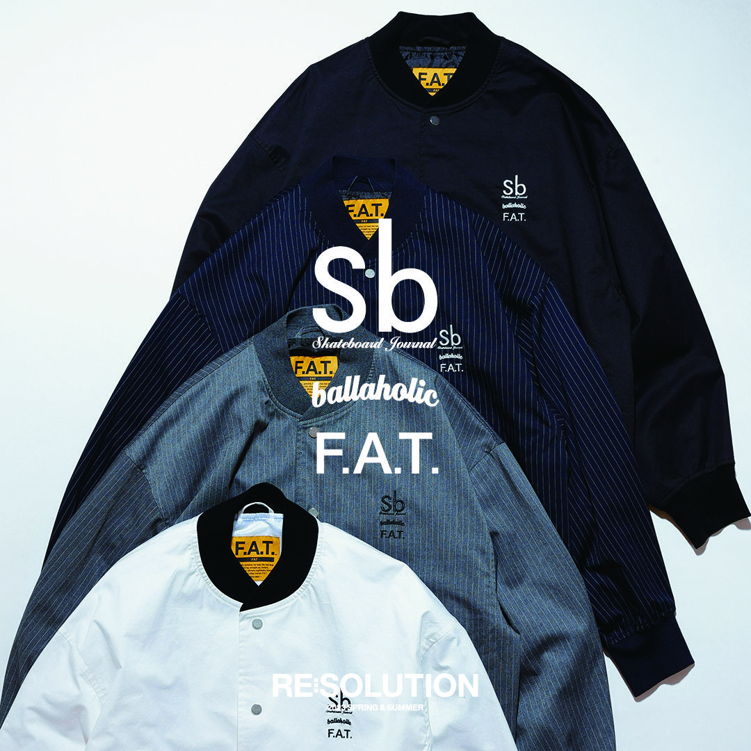 2/18(Sat)ballaholic × Sb × F.A.T. Collaboration Items!!! :: F@T 
