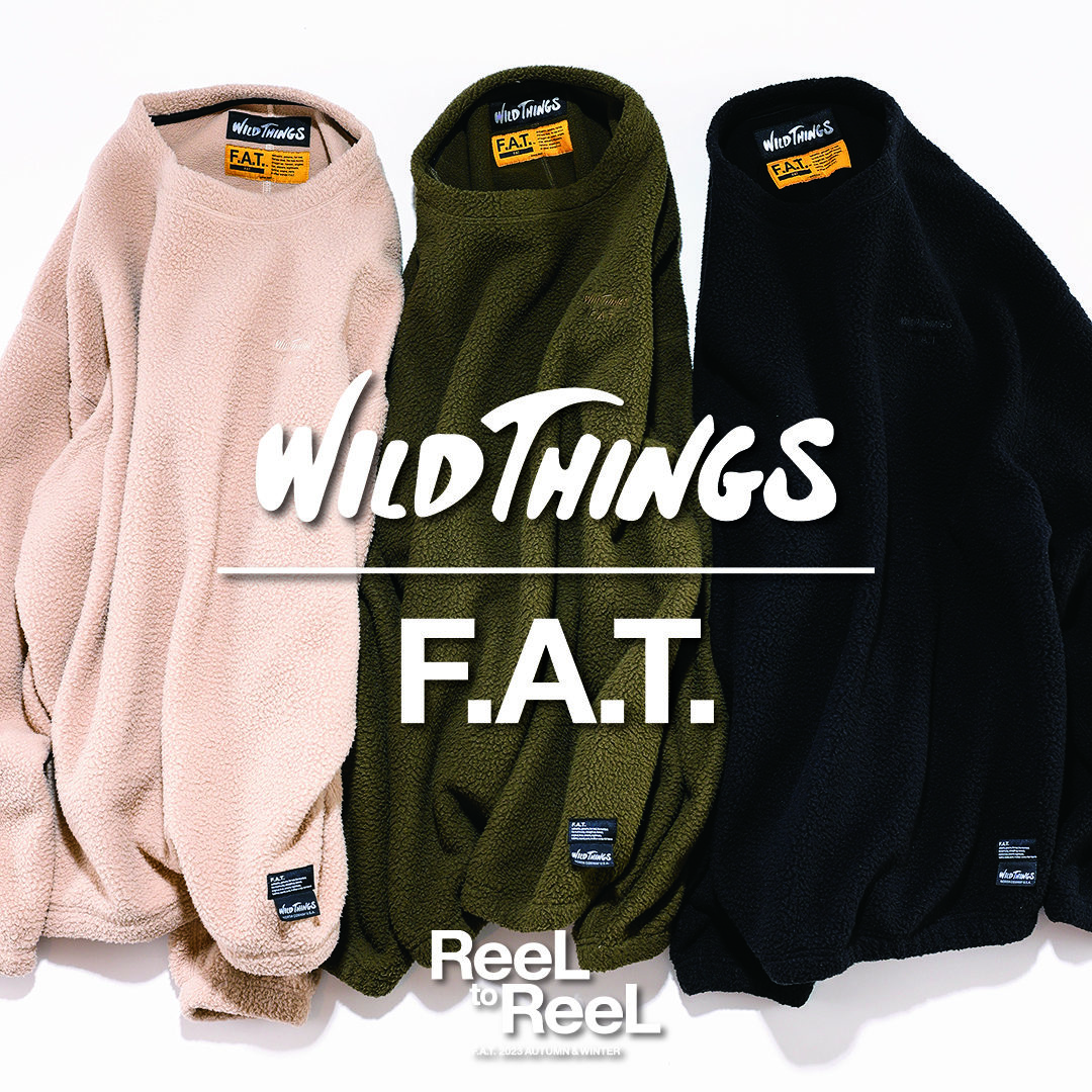 10.21(Sat)WILD THINGS × F.A.T. Collaboration Items!!! :: F@T :: FAT™️